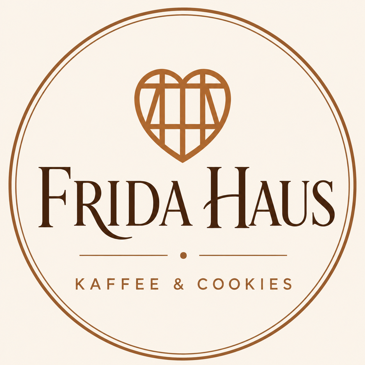 Frida Haus Kaffee & Cookies — Logo