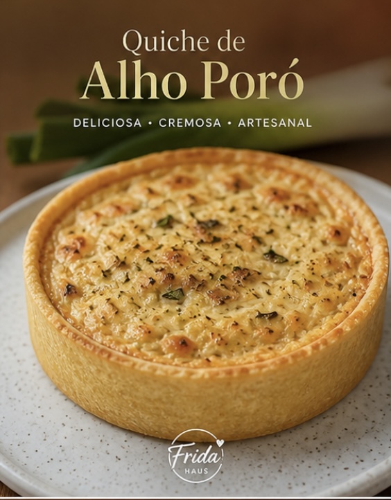 Quiche alho poró