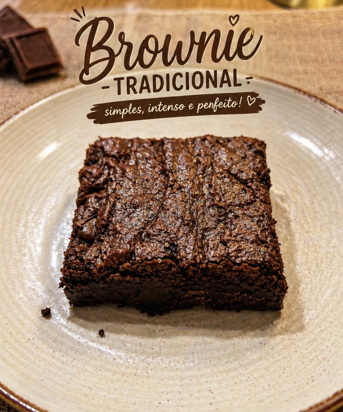Brownie tradicional