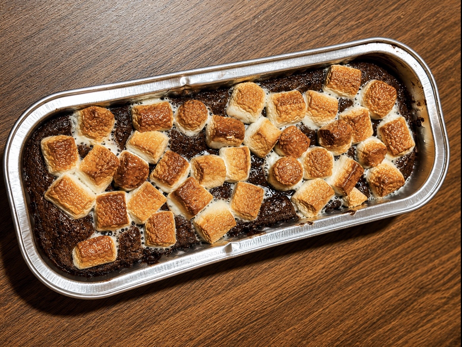 🤎 Marmitinha Brownie & Marshmallow Tostado
