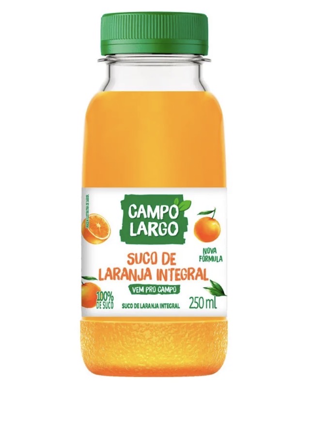 Suco campo largo laranja 250 ml