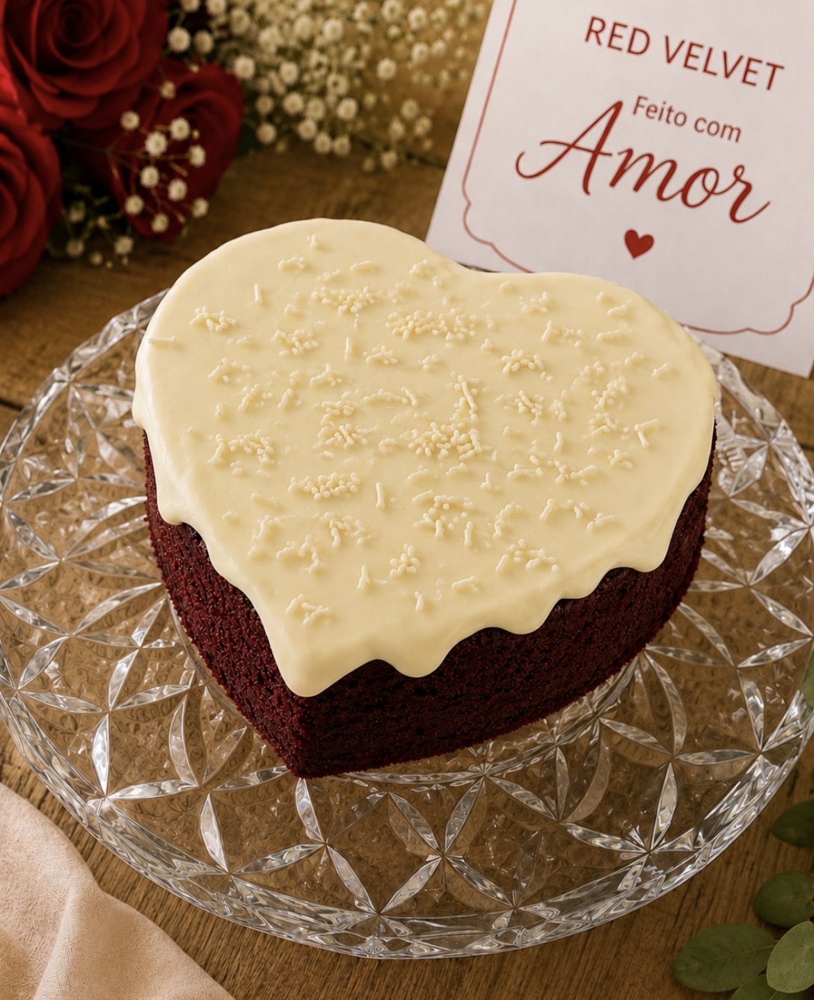 Caseirinho red velvet tam P